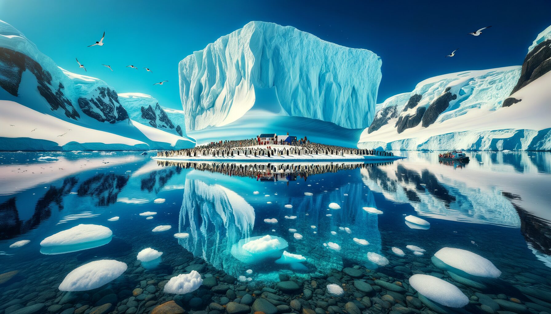 Beste Reisezeit für die Antarktis