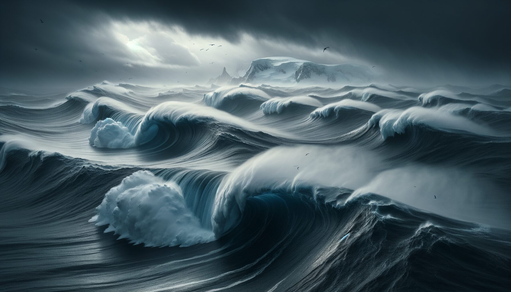 Die Drake Passage — Raueste See der Welt