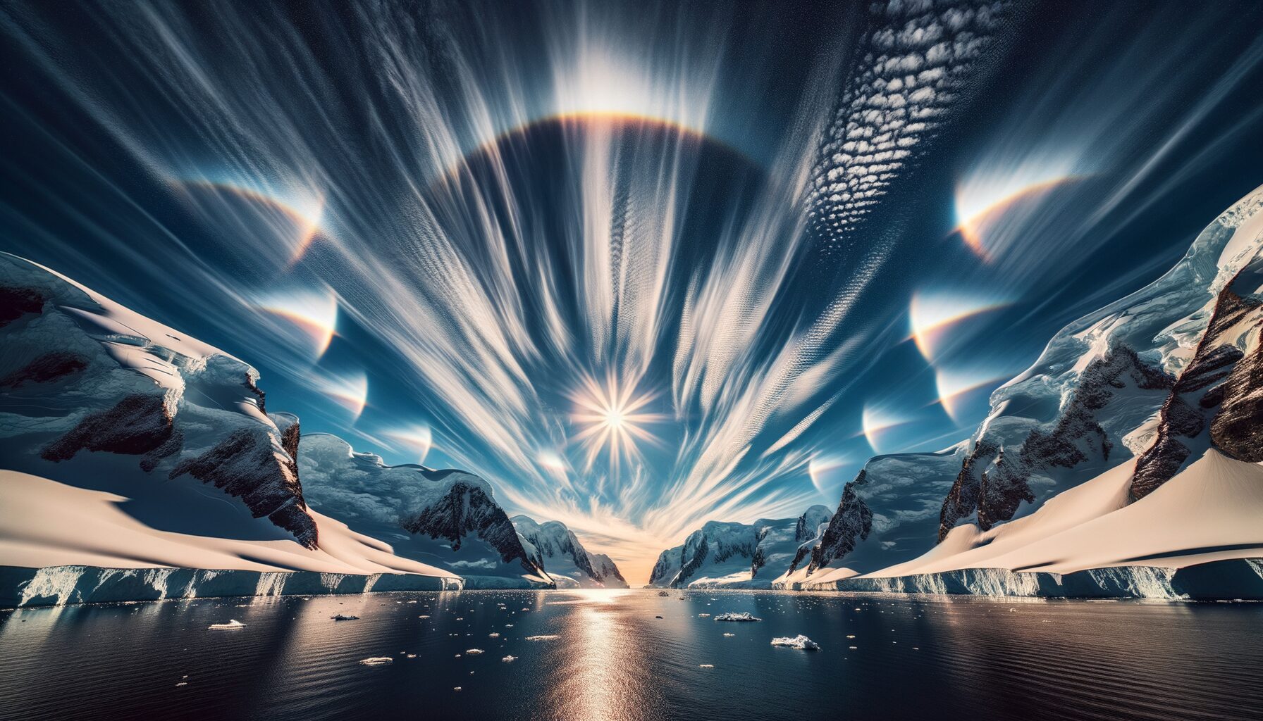 Das Ozonloch über der Antarktis